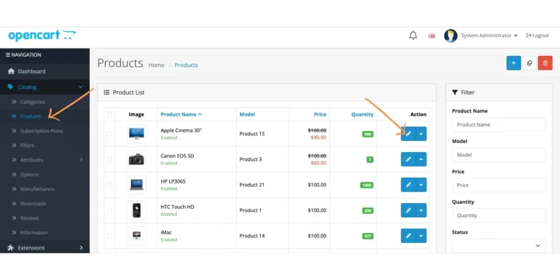 How to optimize your OpenCart store for SEO, Configuration Steps in OpenCart 3