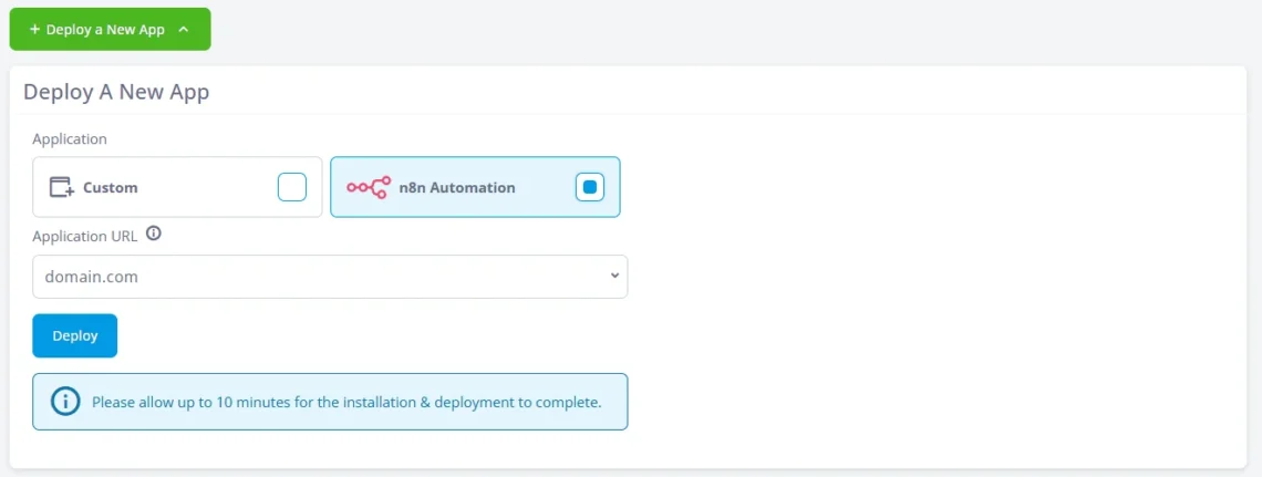 n8n Hosting: Which Option Is the Best for You?, n8n Native Integration & One-Click Installer