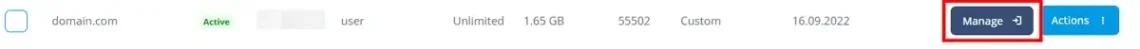How to Install n8n – A Complete Guide, Step 1: Log in to the SPanel’s User Interface